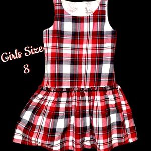 The Children’s Place Plaid Dress Girls Size 8